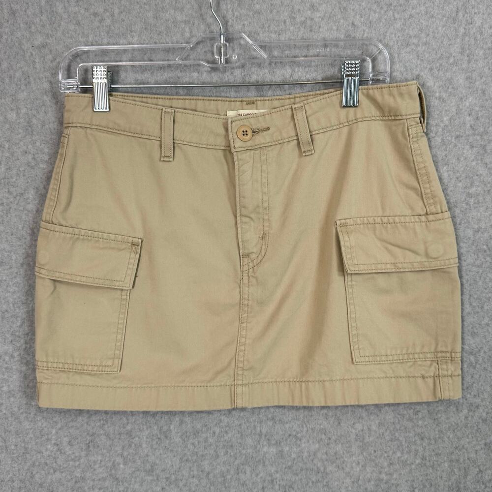 Levis '94 Cargo Mini Skirt Size 27 90s Retro Vtg Inspired Campus Gilmore Girls